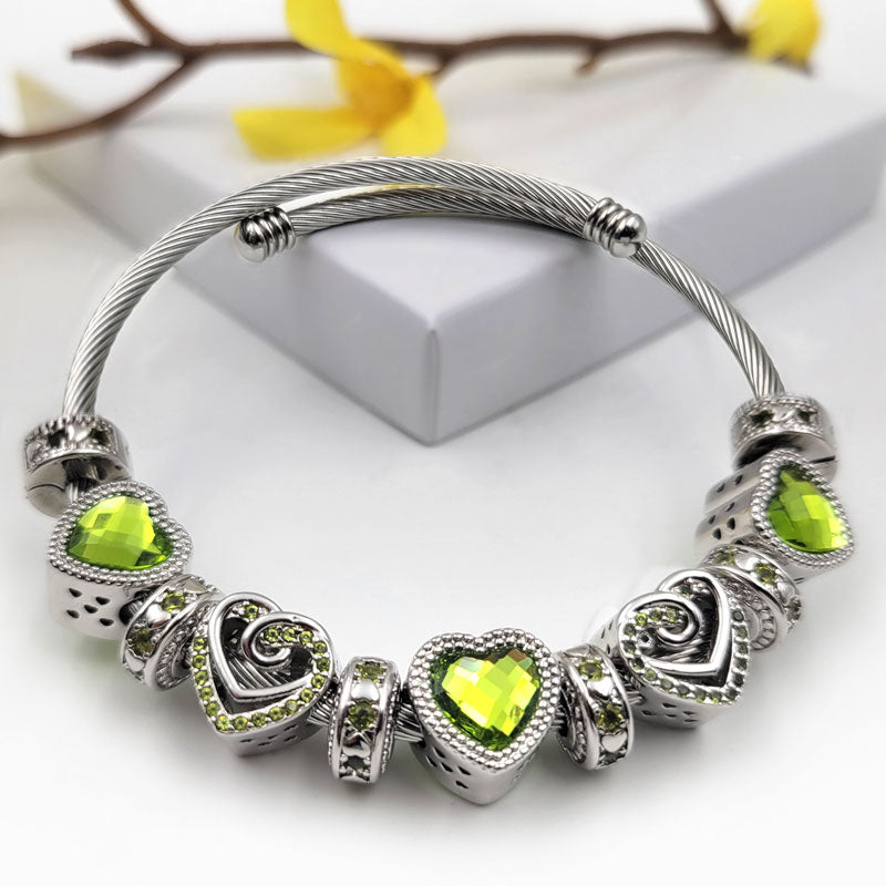 Pulseira Hearts™ - Presente de Aniversário