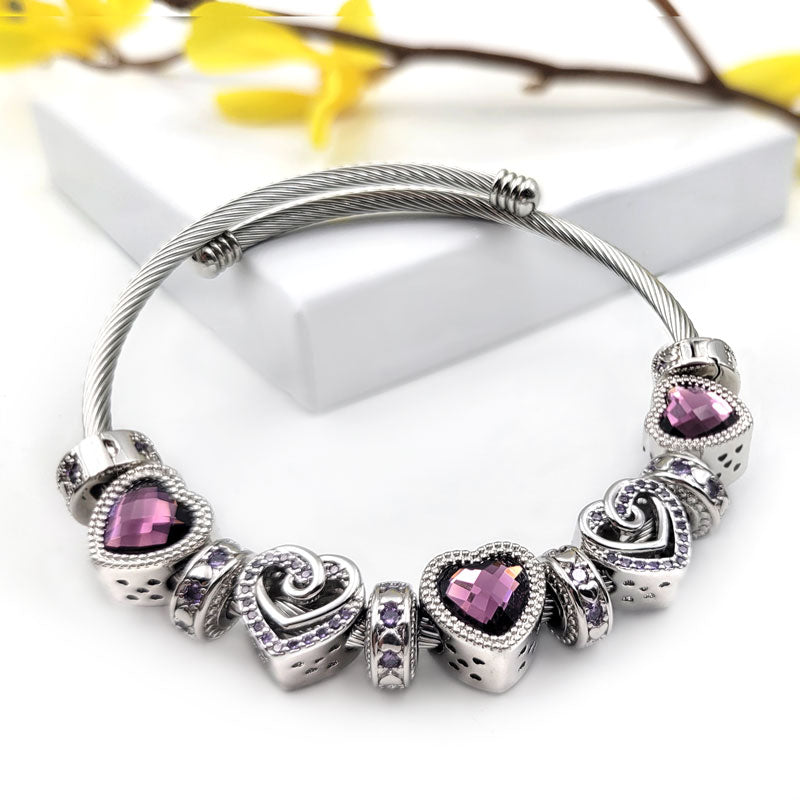 Pulseira Hearts™ - Presente de Aniversário