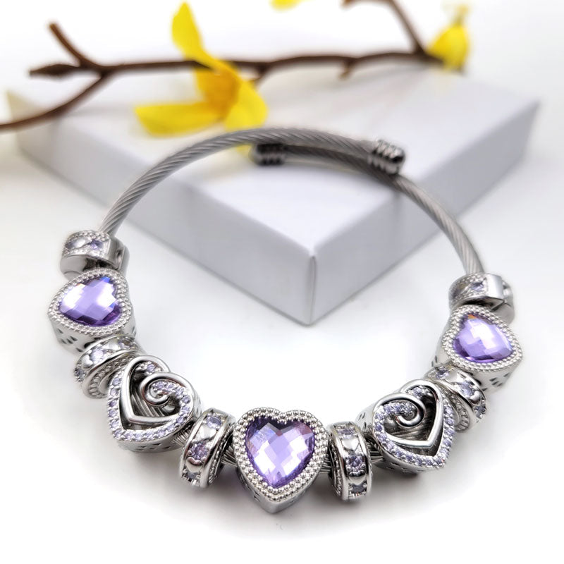 Pulseira Hearts™ - Presente de Aniversário