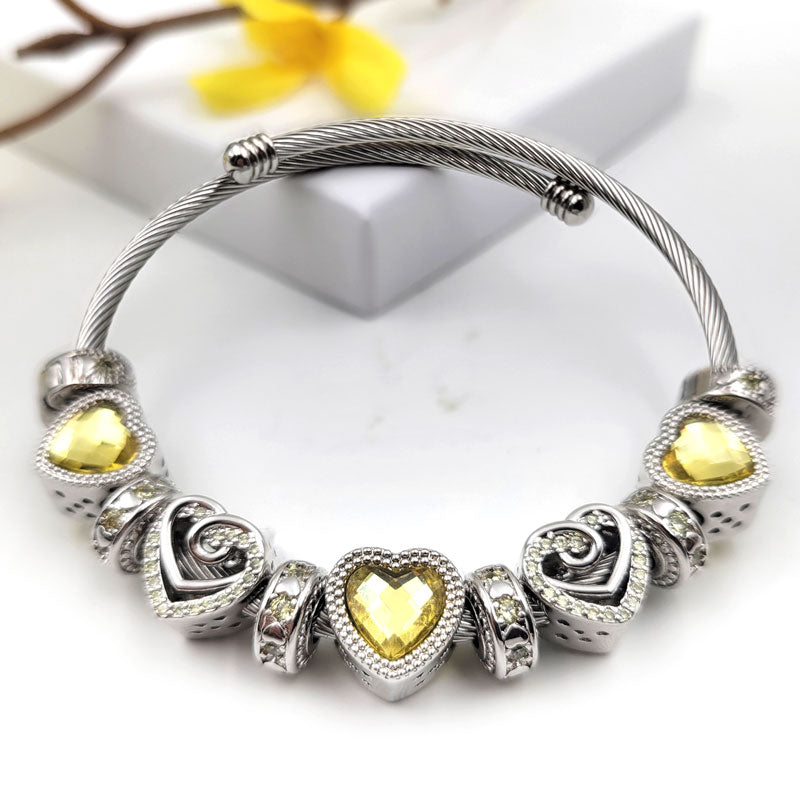 Pulseira Hearts™ - Presente de Aniversário